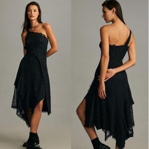 Anthropologie Black Dress